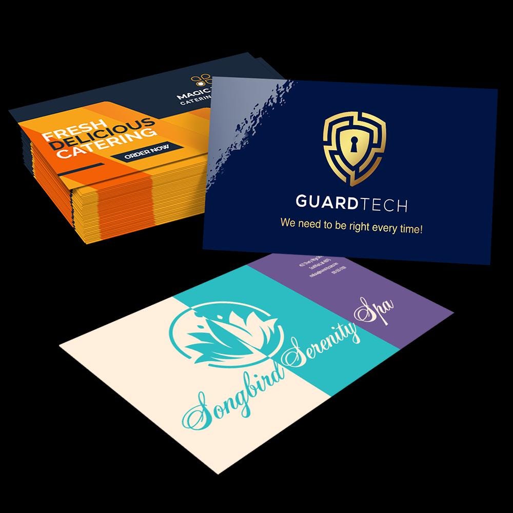 Custom Business Cards | Professionally Printed | Full Color | Made to Order Cards
